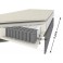 ED EXCITING DESIGN Boxbett inkl. Bettkasten und Topper 120x200 cm