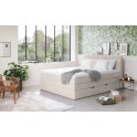 COTTA Boxspringbett Shark inkl. Bettkasten und Topper 140x200 cm