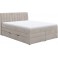 COTTA Boxspringbett Shark inkl. Bettkasten und Topper 140x200 cm