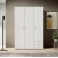 Drehtürenschrank Kleiderschrank Garderobe Wäscheschrank Schrank 