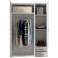 Drehtürenschrank Kleiderschrank Garderobe Wäscheschrank Schrank 