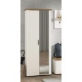Garderobenschrank Valencia Garderobe Hochschrank Wäscheschrank 