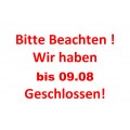 !!! Unser Lokal ist bis zum 09.08. geschlossen !!! 