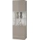 LEONARDO Glasvitrine CUBE mit Genetics Farbe Lack palazzo