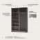 SCHLAFKONTOR Schwebetürenschrank Schrank Kleiderschrank Garderobe