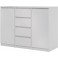 INOSIGN Kommode Naia Sideboard Hochglanz skandinavisches Design 