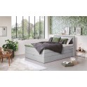 COTTA Boxspringbett Shark inkl. Bettkasten und Topper 140x200 cm