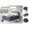 COTTA Boxspringbett Shark inkl. Bettkasten und Topper 140x200 cm