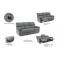 HOME AFFAIRE 3-Sitzer Sofa LANNOY Relaxfunktion Relaxsofa 