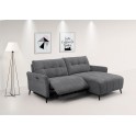 INOSIGN Ecksofa DENIO L-Form elektr. Relaxfunktion, USB-AC 