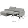 INOSIGN Ecksofa DENIO L-Form elektr. Relaxfunktion, USB-AC 