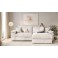 Ecksofa Soft Cosy XXL L-Form Big Sofa Mega-Sofa Cord Breite 303cm