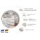 Ecksofa Soft Cosy XXL L-Form Big Sofa Mega-Sofa Cord Breite 303cm
