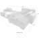 HOME AFFAIRE Ecksofa Cara Mia L-Form mit Bettfunktion Bettkasten